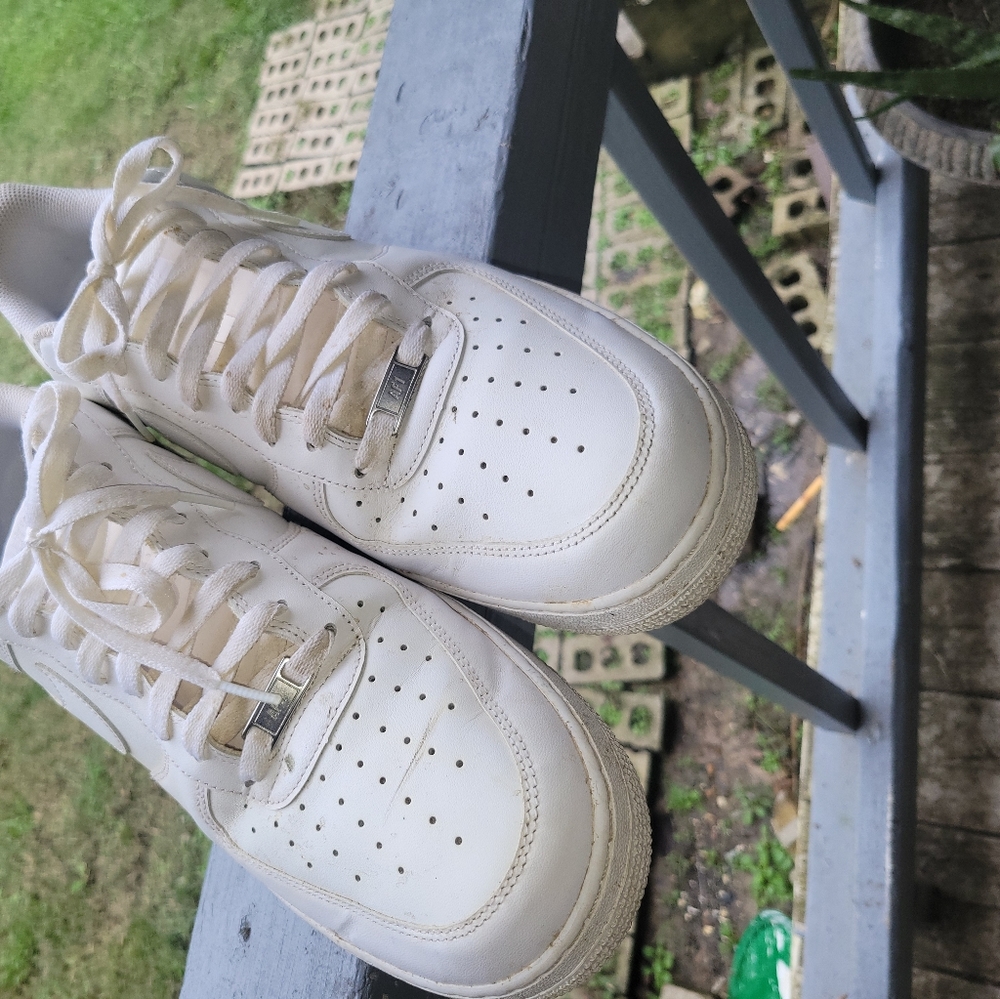 Nike Size 14 white forces